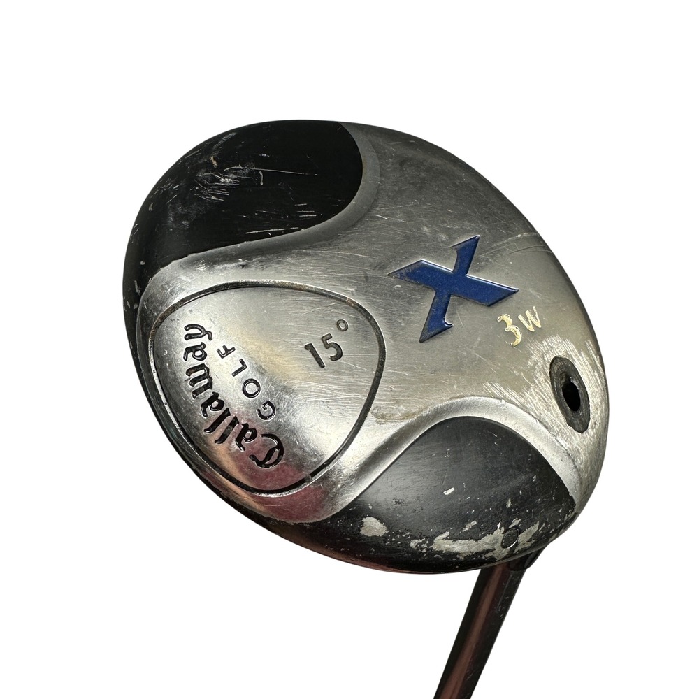 Callaway Golf X 3W Fairway Wood 15 Degree Grafalloy ProLaunch Platinum R-Flex RH